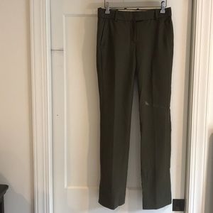 J. crew Campbell Trouser in Forrest green